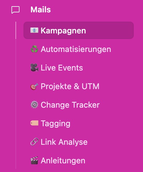 Airtable-Navigation für den E-Mail-Workflow: Kampagnen, Automatisierungen, UTM, Change-Tracker und Tagging